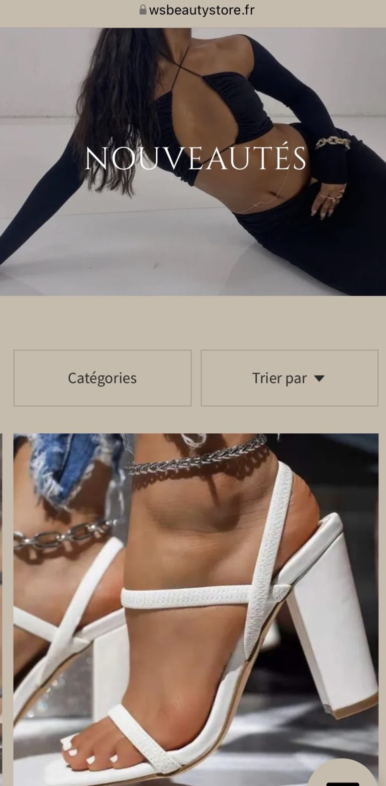 Wsbeautystore.fr : E-commerce Mode-Beauté