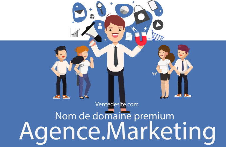 Agence.Marketing Nom de domaine premium + site