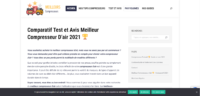 MeilleursCompresseurs.fr : Site spécialiste d'affiliation SEO sur les compresseurs d'air !