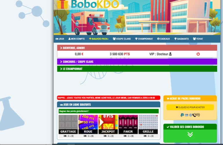 Bobokdo.com : Site pour gagner des cadeaux