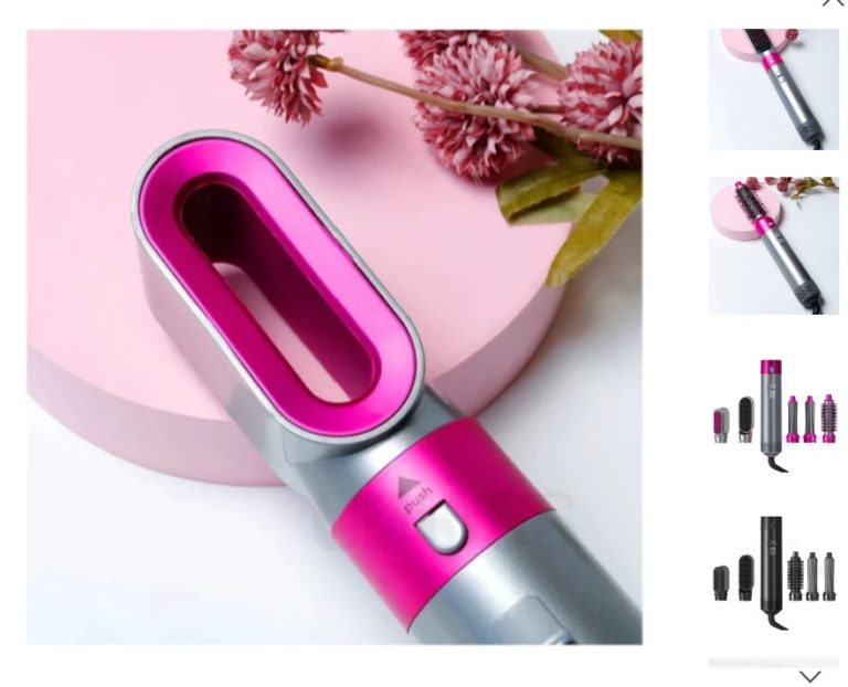 Theglamhairbeauty.com -  Vente d'appareils de coiffure 5 en 1
