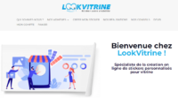 Lookvitrine.com - Site BtoB - Stickers Vitrine