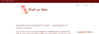 ChatVaBien.org - Vente site thématique chats