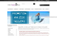 HappyDko.fr - Vends Eshop spécialisé dans la décoration par l'objet ludique 69 K€