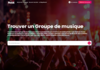 *****.fr - Site + application d’annuaire de groupes de musique