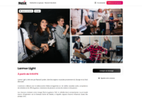 *****.fr - Site + application d’annuaire de groupes de musique photo 4