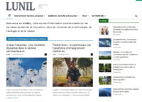 Lunil.com – média en ligne dédié aux innovations technologiques & nouveaux concepts