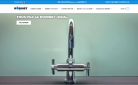 Robinet-Univers.com – Boutique e-commerce de niche (Robinetterie) – SEO + Parc de boutiques disponible