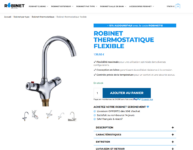 Robinet-Univers.com – Boutique e-commerce de niche (Robinetterie) – SEO + Parc de boutiques disponible photo 4