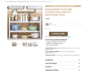 Rangement-Univers.com – Boutique e-commerce de niche (Rangement & Organisation) – SEO + Parc de boutiques disponible photo 4