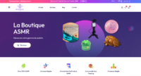 BoutiqueASMR.com - Site d’affiliation Amazon (300 visiteurs/mois, niche virale)