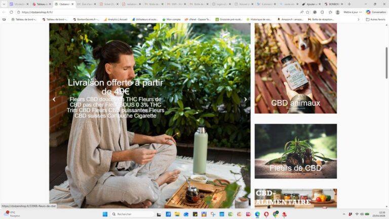 CBDZenShop.fr site dropshipping  cbd