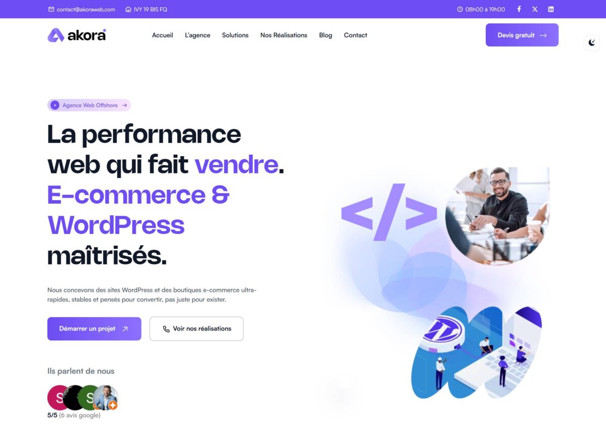 Akoraweb.com - Agence de communication
