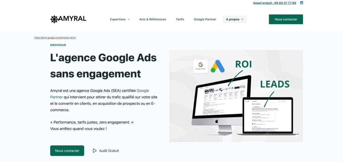 Amyral.fr - Agence Webmarketing en Google Ads