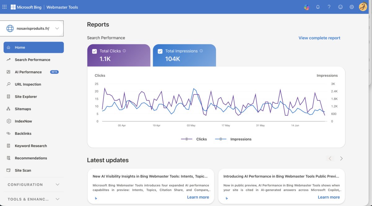 NosaAvisProduits.fr - Site d'affiliation SEO premium avec contenu optimisé et fort potentiel de croissance