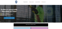Passion-Padel.com - 100% SEO site de niche à potentiel