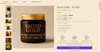 SaotoGold.com - Marque premium Matcha & Pollen clé en main + stock photo 2