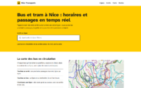 Nice-Transports.fr - Horaires bus et tram de Nice en temps réel - 17 000 visites/mois photo 3