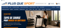 Plusquesport.fr - boutique spécialisée dans le sport